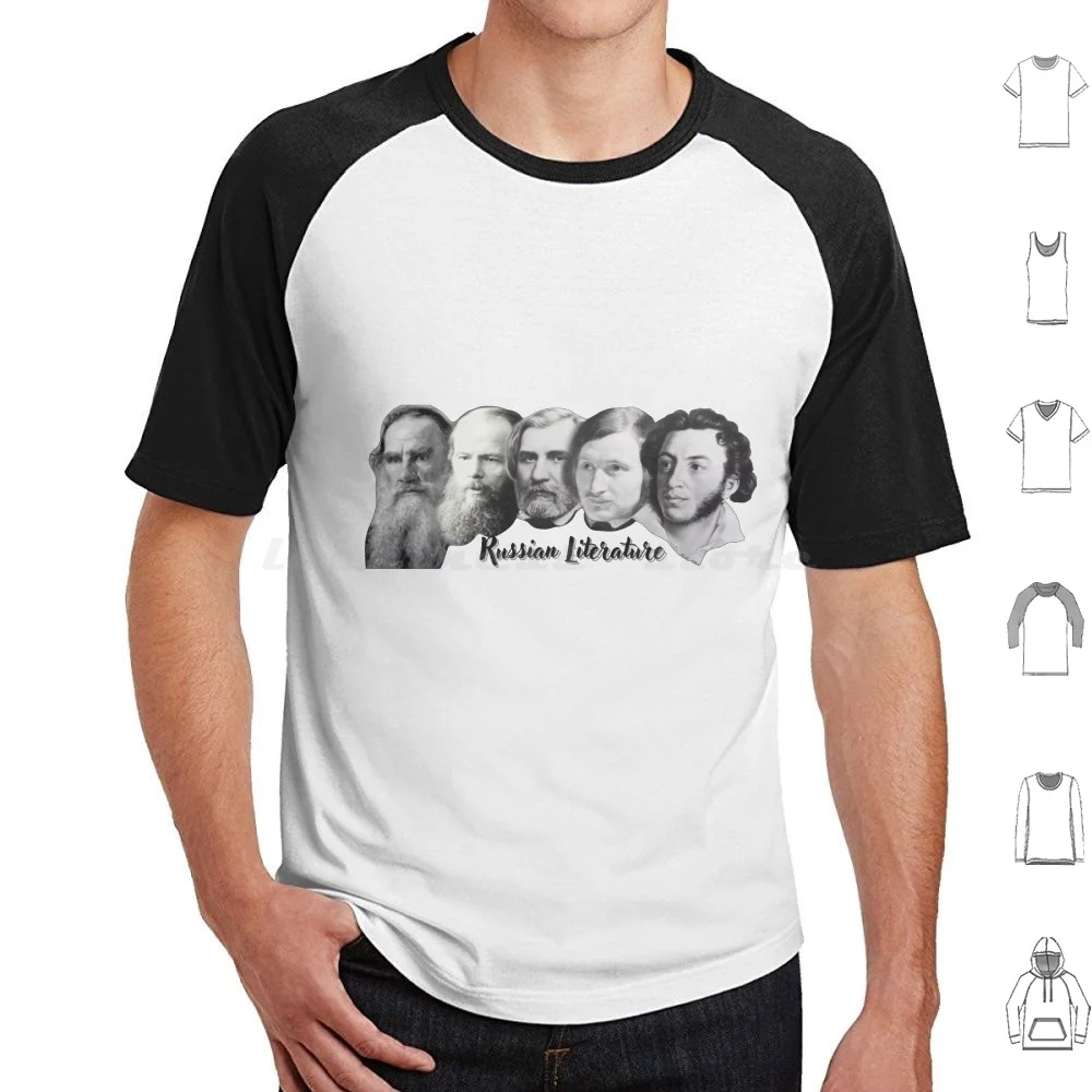 

Russian Literature T Shirt Cotton Men Women Diy Print Tolstoy Leo Tolstoy Books Book War And Peace Anna Karenina Leo Philosophy