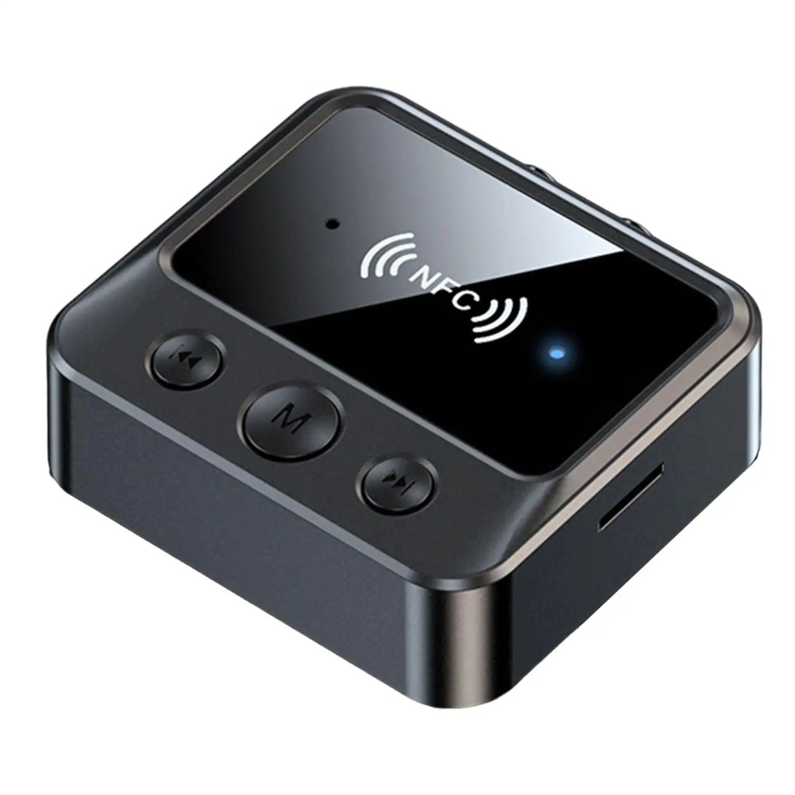 

Portable Bluetooth 5.1 Transmitter Receiver NFC Noise Cancelling AUX Speakers Bluetooth Audio Adapter for Mobile Phone