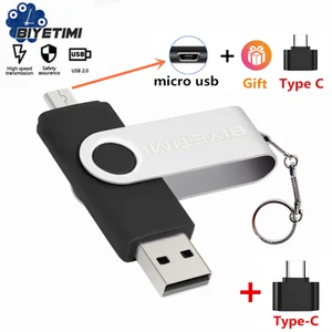 biyetimi usb stick 64gb otg 2 0 multifunctional pendrive 128gb flash drive 256gb 16gb 128g pen drive for phone and pc free global shipping