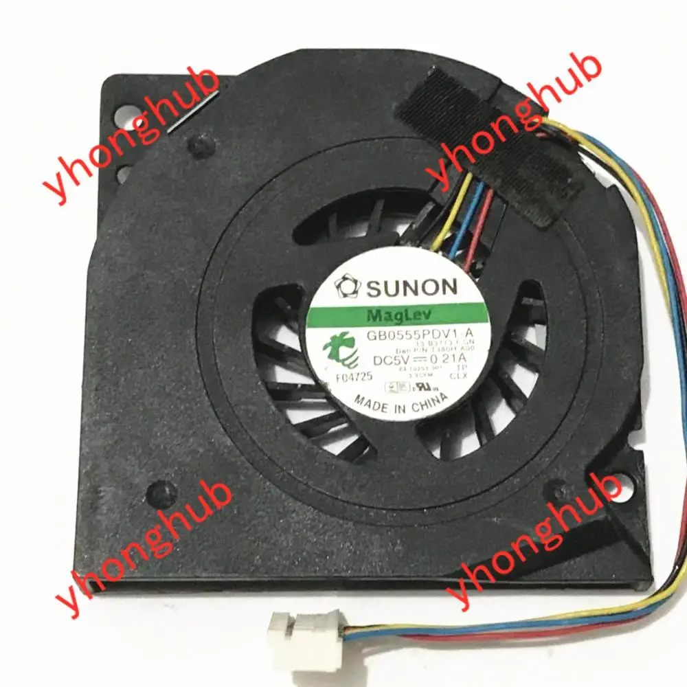 SUNON GB0555PDV1-A 13. B3713.f. GN 23.10299.001 3.3CFM DC 5V 0.21A, вентилятор охлаждения сервера
