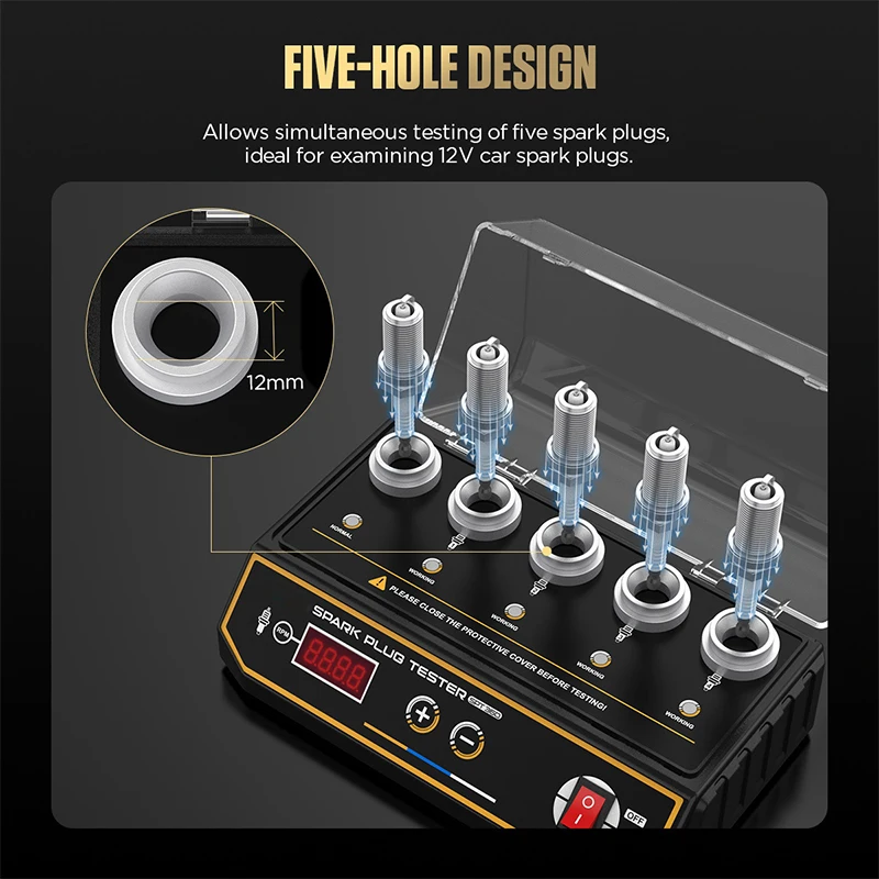 Новейший тестер свечей зажигания автомобиля тестеры 220 В 110 автомобильный