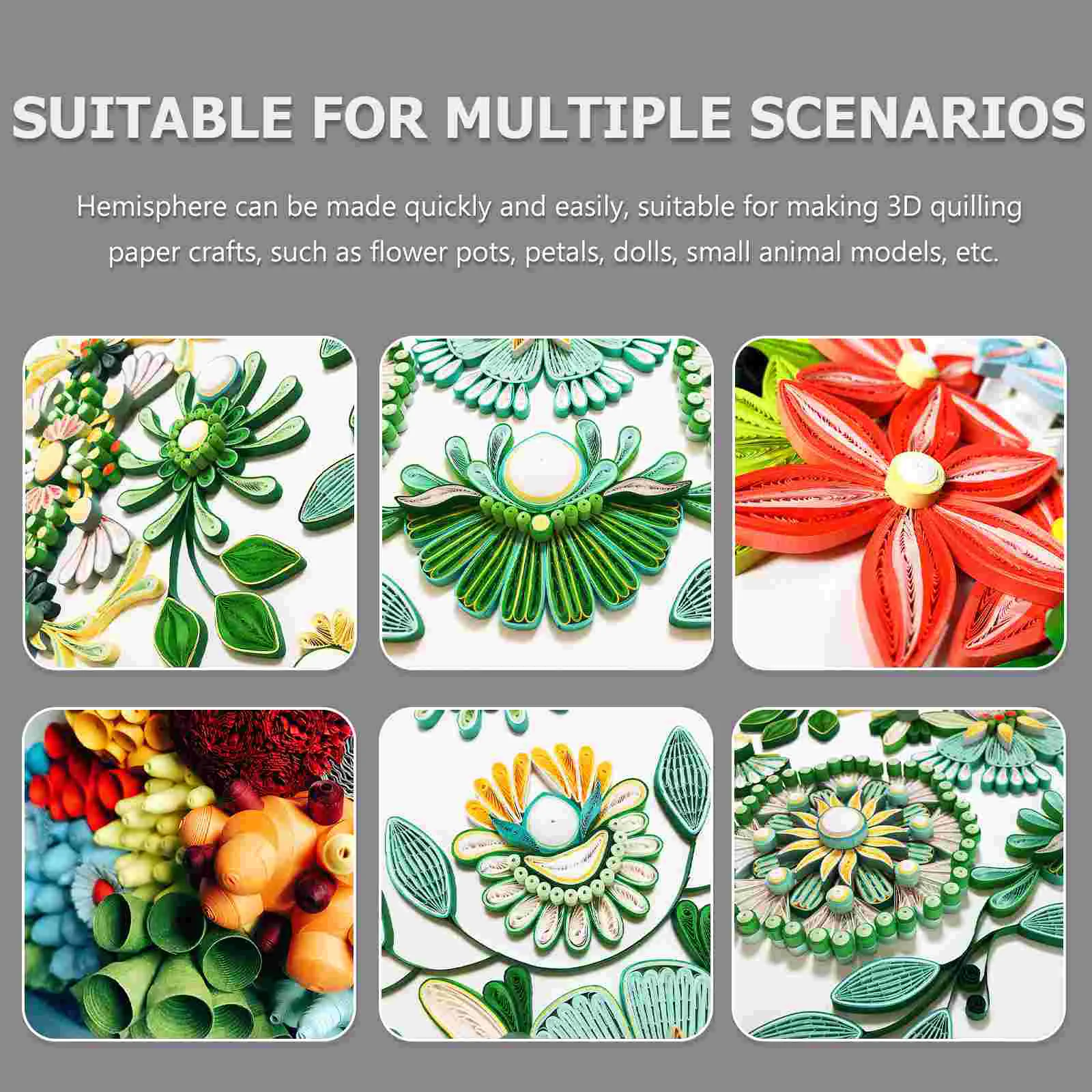 Materiały do pikowania Szablon koła Papierowe akcesoria nawijania Forma