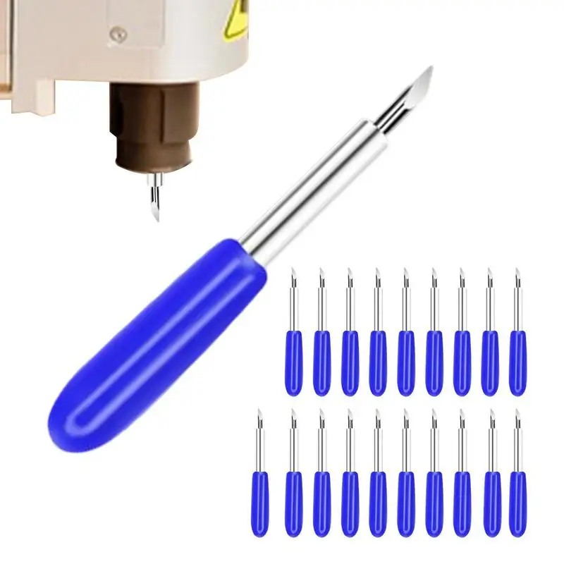 

30/45/60 Degree Replacement Blades 20pcs Plotter Knives Multifunctional For Roland Cutting Plotter Blade Knife Cutter Power Tool