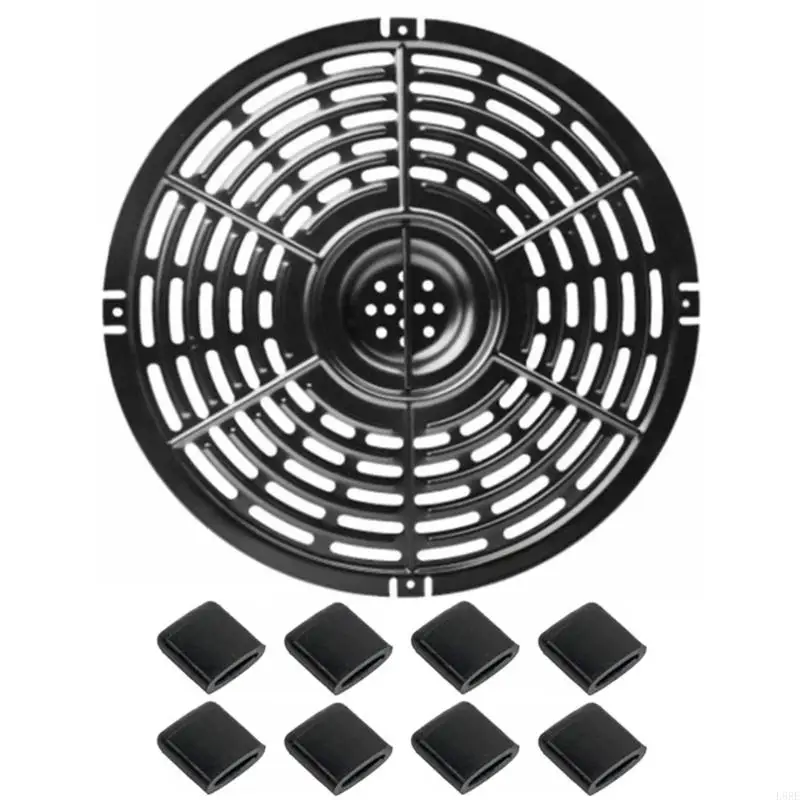 

L8RE Прочные пластины для воздушной сковороды, сменный лоток для фритюрницы, аксессуар для фритюрницы, круглая сковорода для для