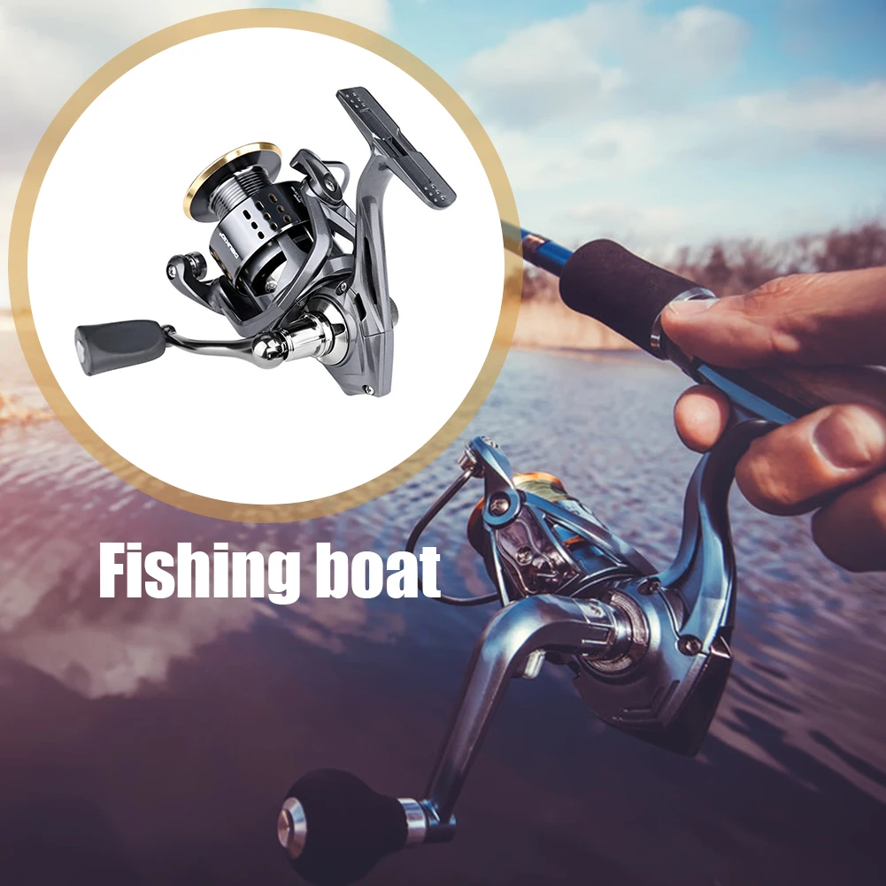 

Рыболовное снаряжение DA, спиннинговая Катушка 2000-7000, Ультралегкая, максимальное усилие фрикциона 15-20 кг, коэффициент скорости 5,2/1, полностью...