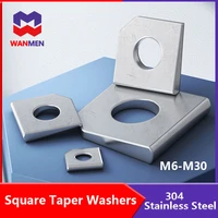 square taper washers for slot section square taper washers for slot section missing angle gasket 304 stainless steel gb