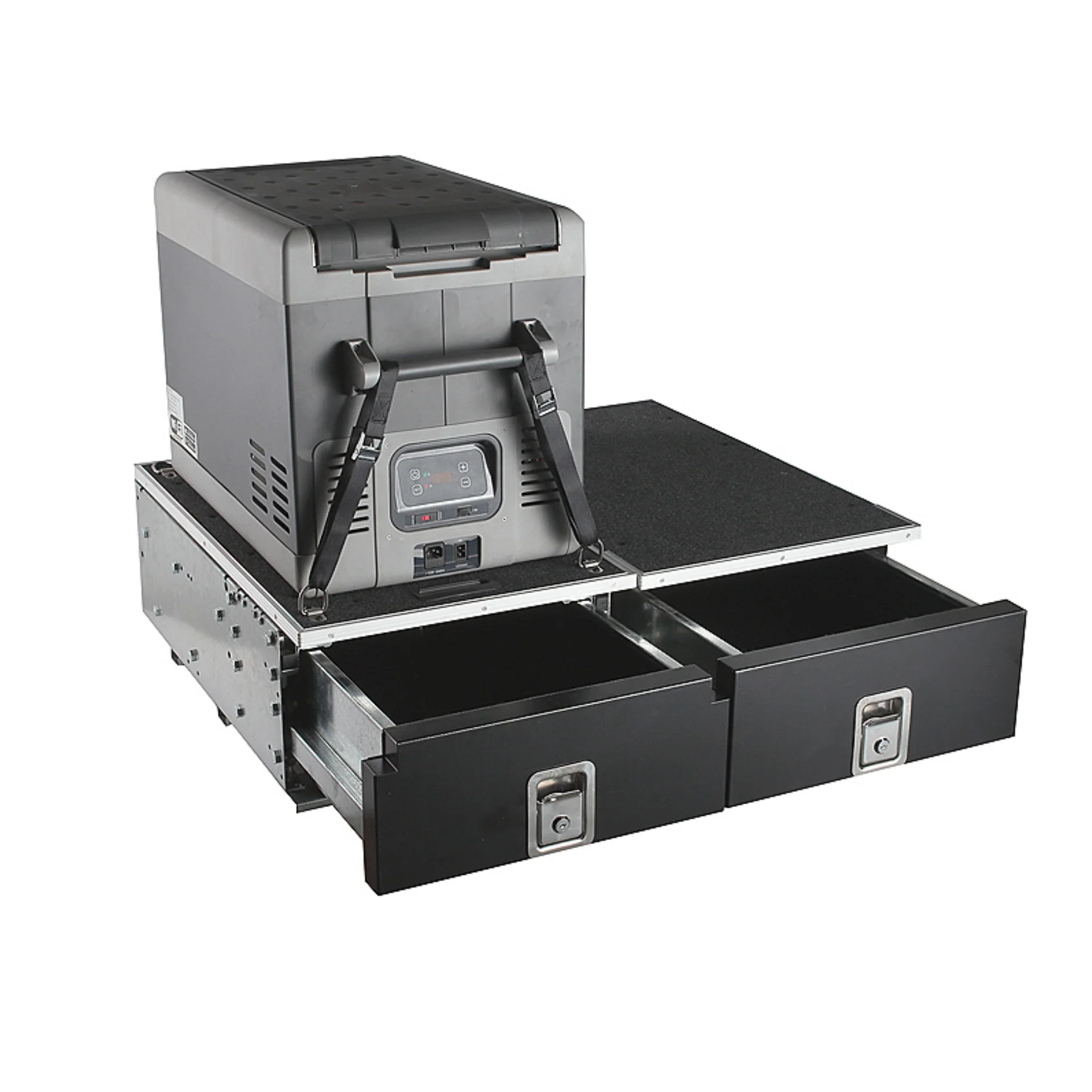 4*4 Offroad Decket Box fridge top slide rear storage Vehicle Drawer System for Toyota Landcruiser LC80/100/150/200/300 Drawer