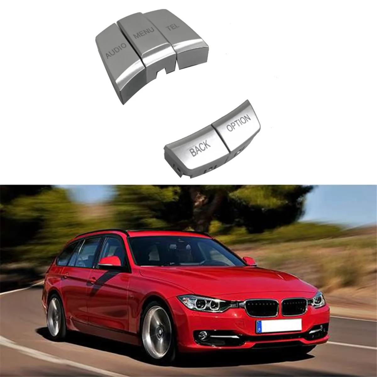 Кнопка мультимедийного контроллера центрального управления автомобиля 65829381678