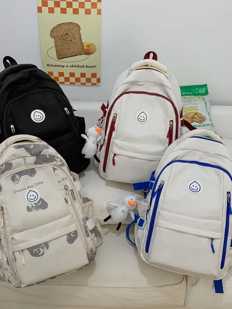 Большой женский милый рюкзак для колледжа DIEHE путешествий и книг нейлоновая