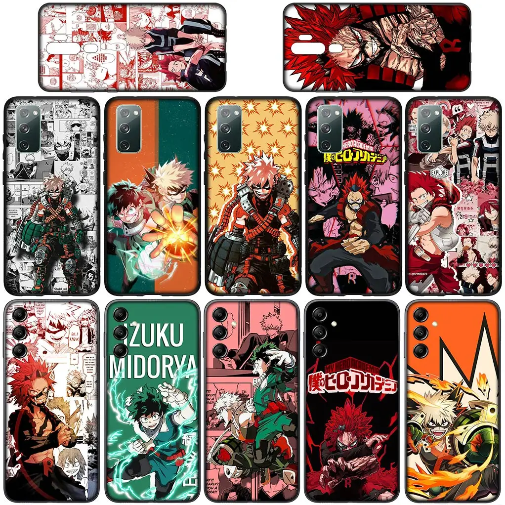 Чехол Kirishima Ejirou My Hero Academia из ТПУ для Huawei Nova 3i 3 5t 2i Mate 10 20 P20 P30 Pro 2 Lite гибкий корпус