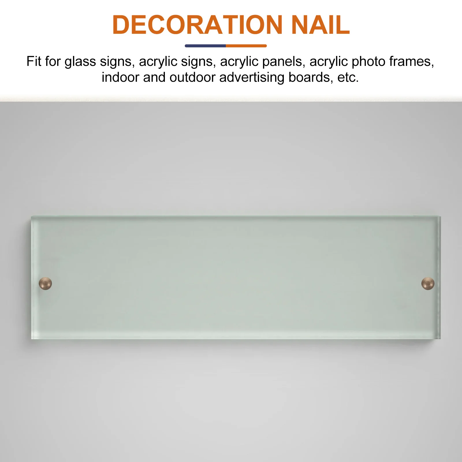 Самонарезающая винтовая крышка зеркальные декоративные винты монтажное