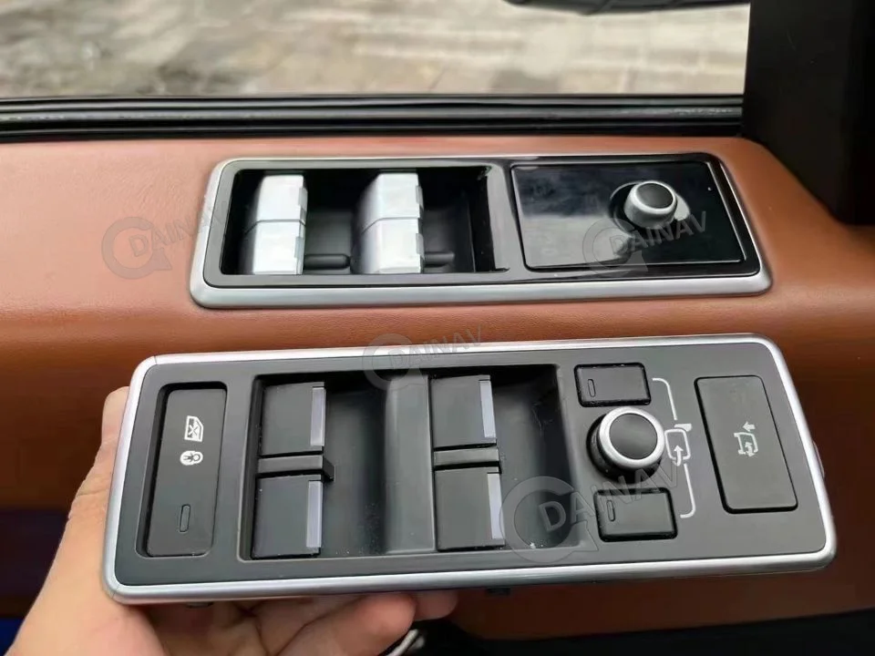 

Подлокотник для автомобильной двери, кнопки для стеклоподъемника для Land Rover Range Rover Vogue L405 2013-2017 Sport L494 2017-2019 Discovery 5 2017 +