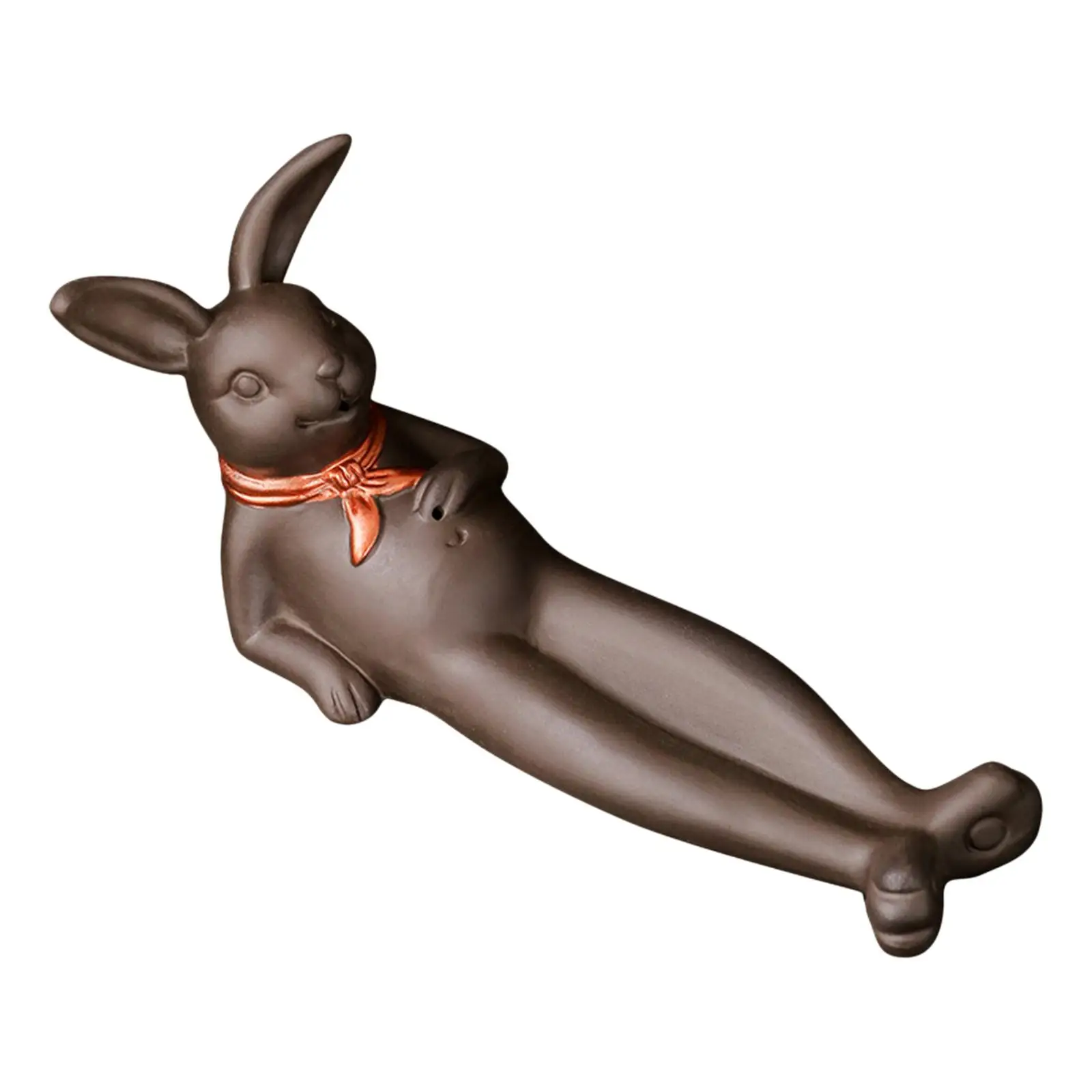 

Ceramic Bunny Statue Incense Stick Holder Censer Ornament Incense Tray Incense Burner for Tabletop Teahouse Bedroom Yoga Decor