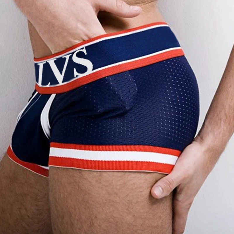 Нижнее белье мужские боксеры трусы дышащие удобные Cueca Hombre быстросохнущие