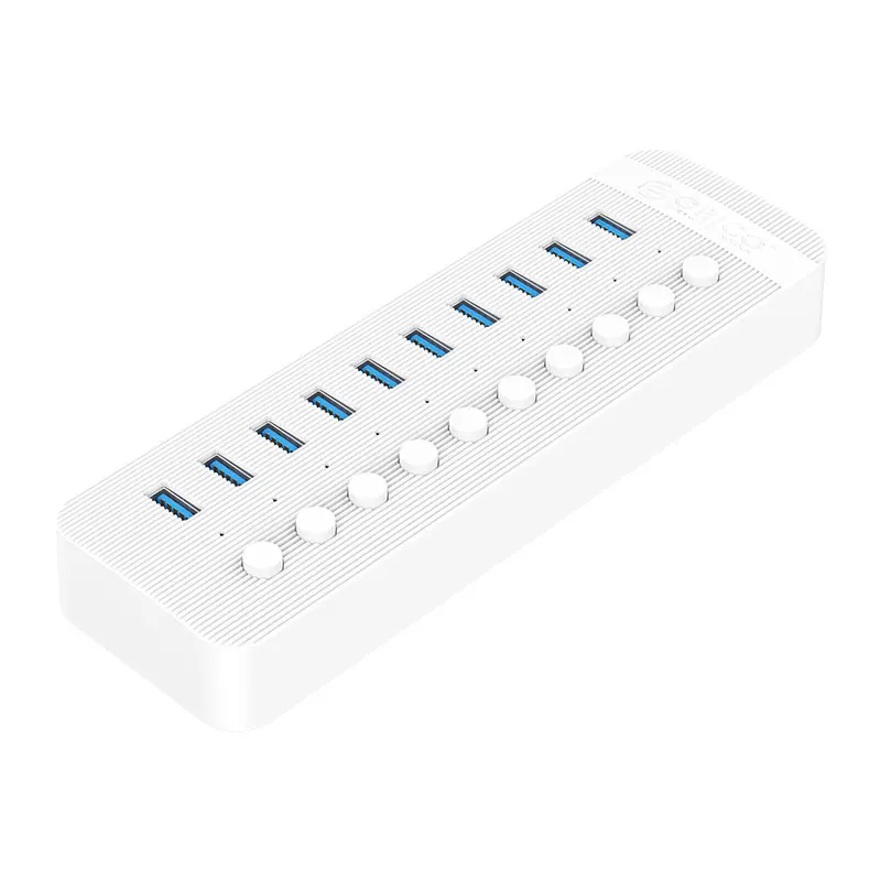 Orico 10 Ports Multi-Port Hub With Individual Switches