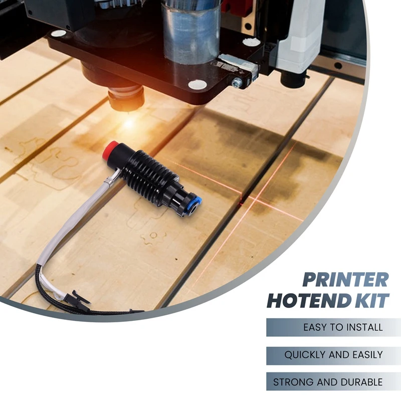 Для E3D Revo Hotend Kit V6 радиатор латунное сопло керамический термистор с