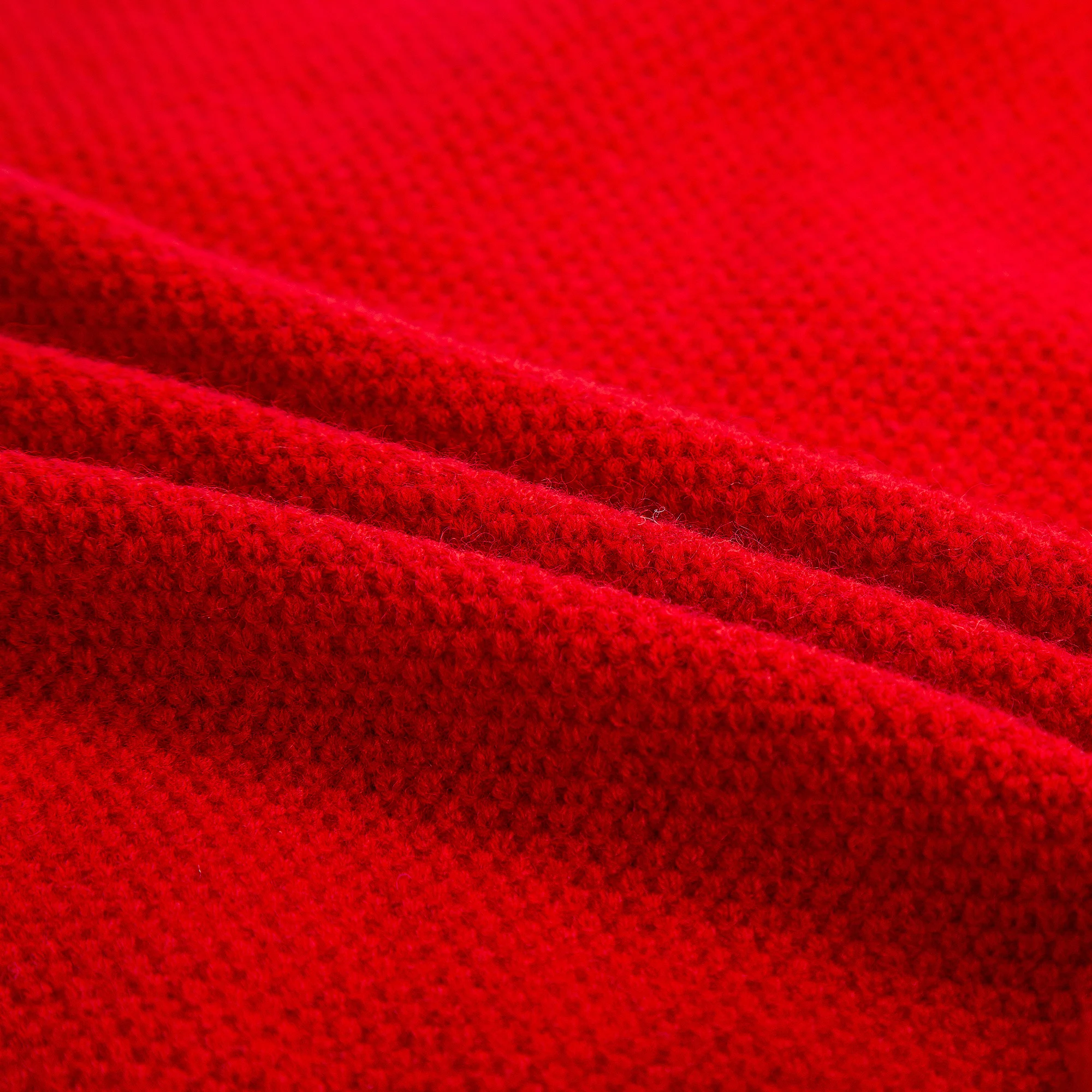 Женская трикотажная рубашка CHCH новинка 2024 Красный Рождественский Повседневный