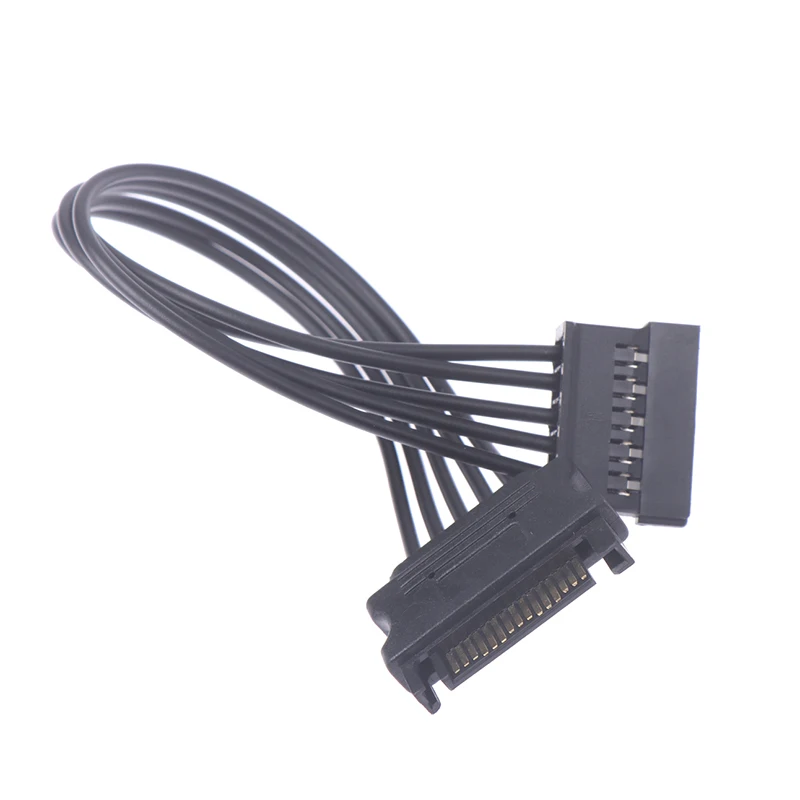 

Кабель-удлинитель SATA, 15 контактов, 20 см, 1 шт.