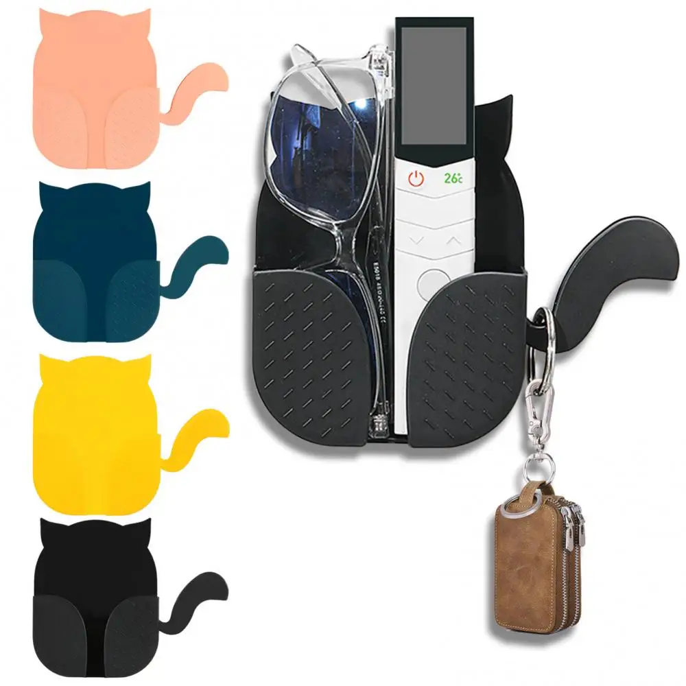 

Wall-mounted Pen Holder Mobile Phone Storage Box Cute Self-adhesive Home Storage Boxes Flame Retardant Charging Storages Box