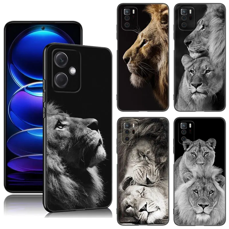 Черный силиконовый чехол для телефона Xiaomi Redmi Note 10 11 11S 12 13 4G 8 9 11T Pro 5G Plus 8T 9S 10S 12S