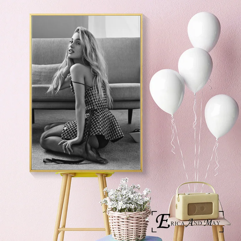 

Ариана Гранде 2018 сексуальный певец хлопковые постеры и фотообои с рисунком для гостиной домашний Декор без рамки