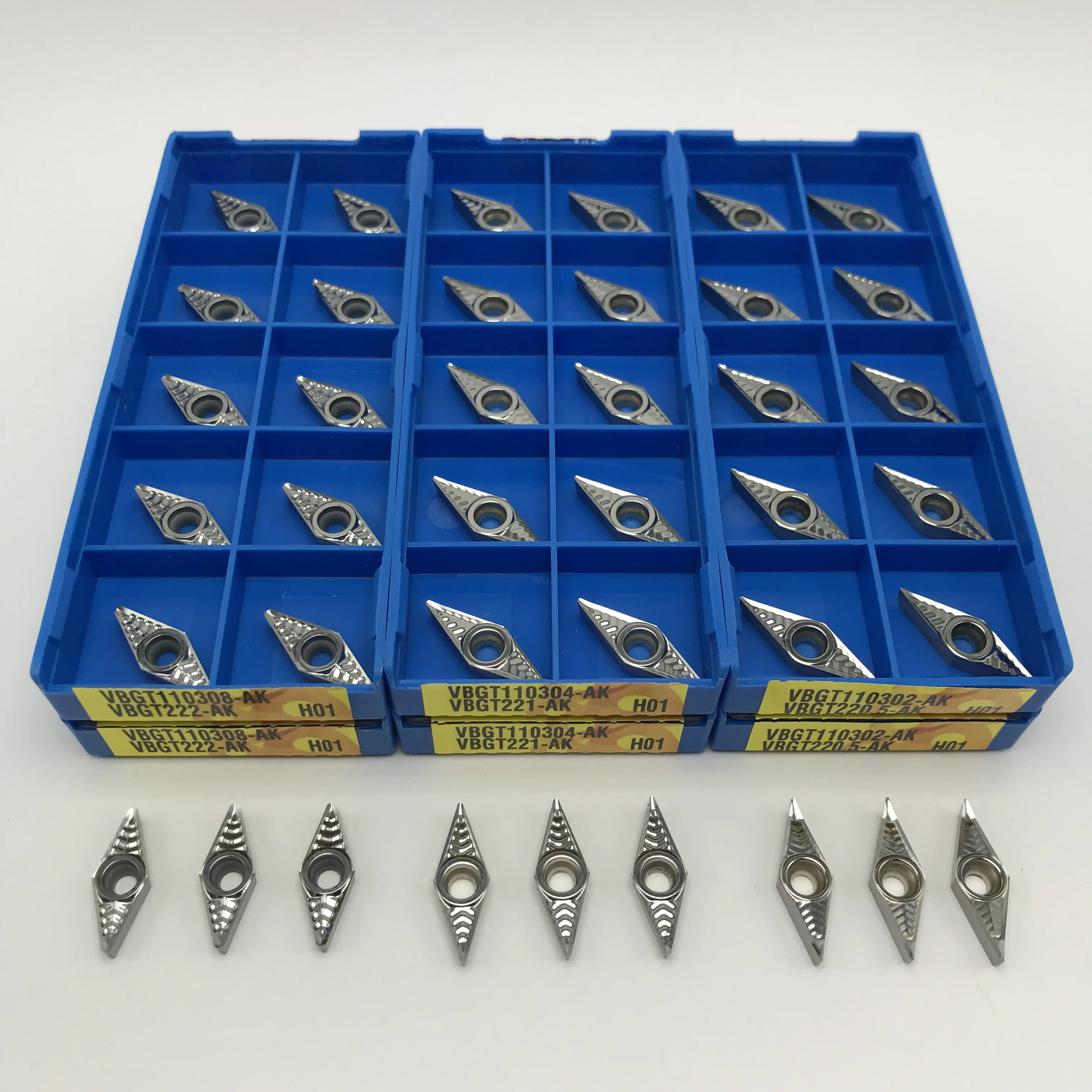 VBGT110302 VBGT110304 VBGT110308 AK H01 Алюминиевый Токарный Инструмент высокого качества токарная вставка токарные инструменты с ЧПУ