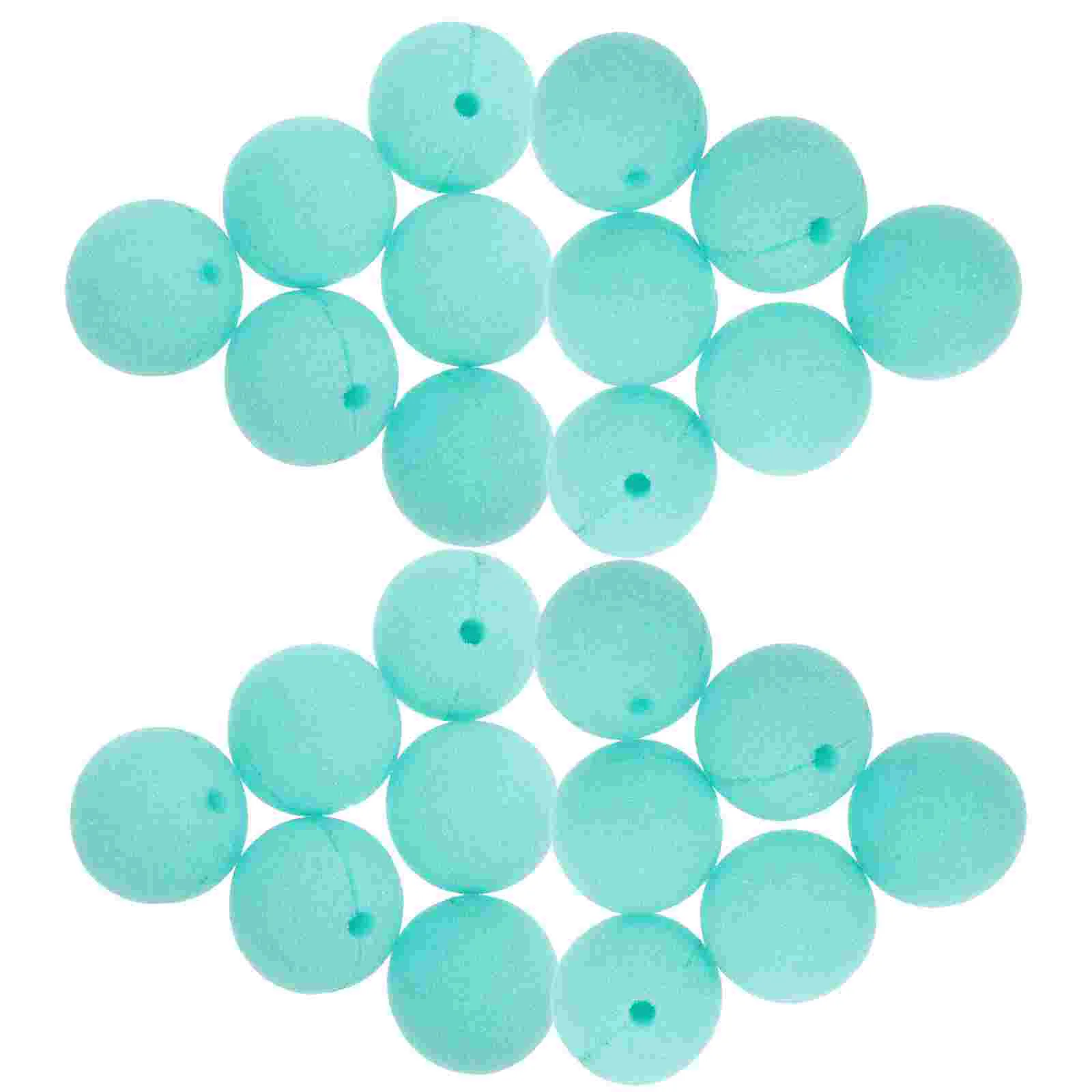 

20 Pcs Clown Nose Cosplay Accessories Dress Prop Red Circus Decorations Props Green Kids Rope