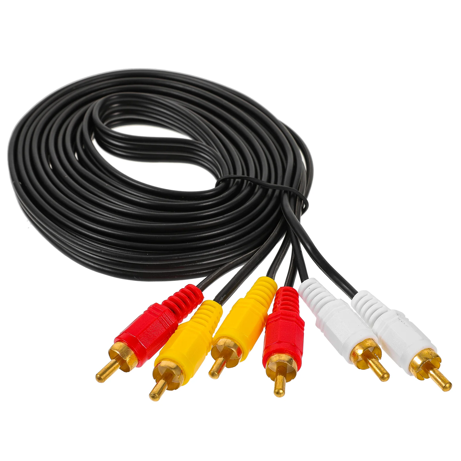 

Video Cord RCA Male To RCA Male Cord 3-meter VCR Audio/Video Composite Cable Wire