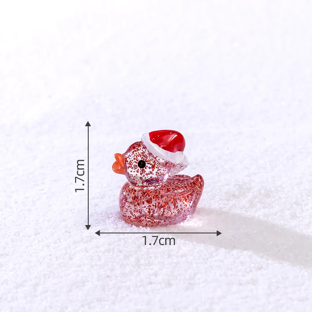 50 шт. новогодние миниатюрные украшения в виде уток