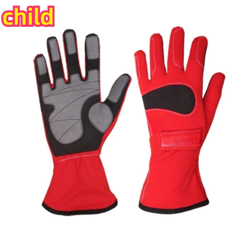 

Перчатки для картинга, уличные перчатки для мотокросса, дышащие силиконовые нескользящие мужские и женские перчатки для картинга F1, перчатки для гонок Guantes Moto