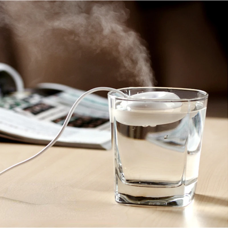 H2o Small Doughnut Oxygen Spray Air Purifier Steam For Home Office Water Bottle Cup