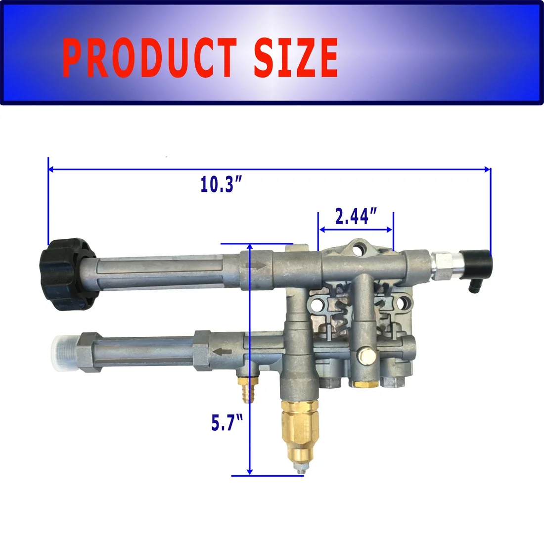 Головка насоса для мойки высокого давления RMW2.2G24 Troy-Bilt 020486 020296 020414 020568 020344 Sears