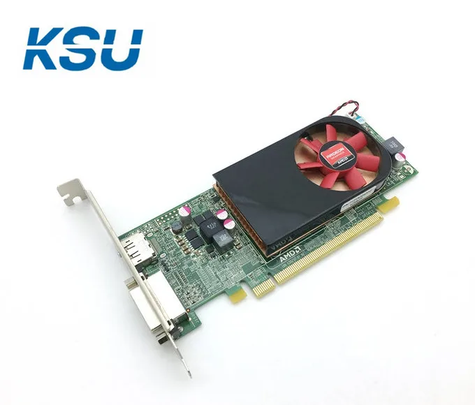 Высококачественная видеокарта для Radeon R7 250 2 Гб бит GDDR3 DP + DVI порт PCIe 8X настольная -