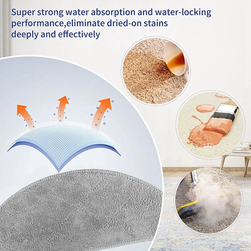 Моющаяся Швабра для Imou L11 Pro 8 шт. мебельная Q6 Laresar L6 Airrobo T10 + Arnagar S8 аксессуары замены