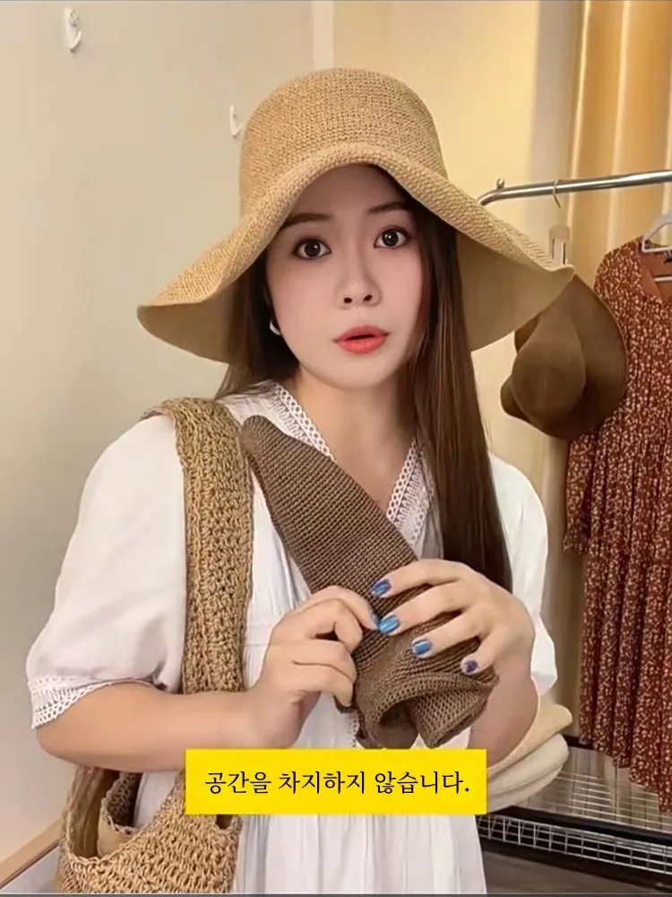 Шляпа Quali ручной работы из рафии для рыбаков Летняя Пляжная соломенная шляпа