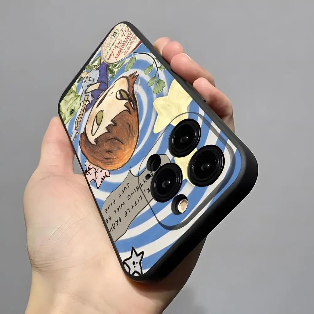 Чехол Nara Yoshitomo чехол для телефона 16 Pro Max Iphone 15 14 13pro 11 X Xs Xr 8 7Plus силиконовый