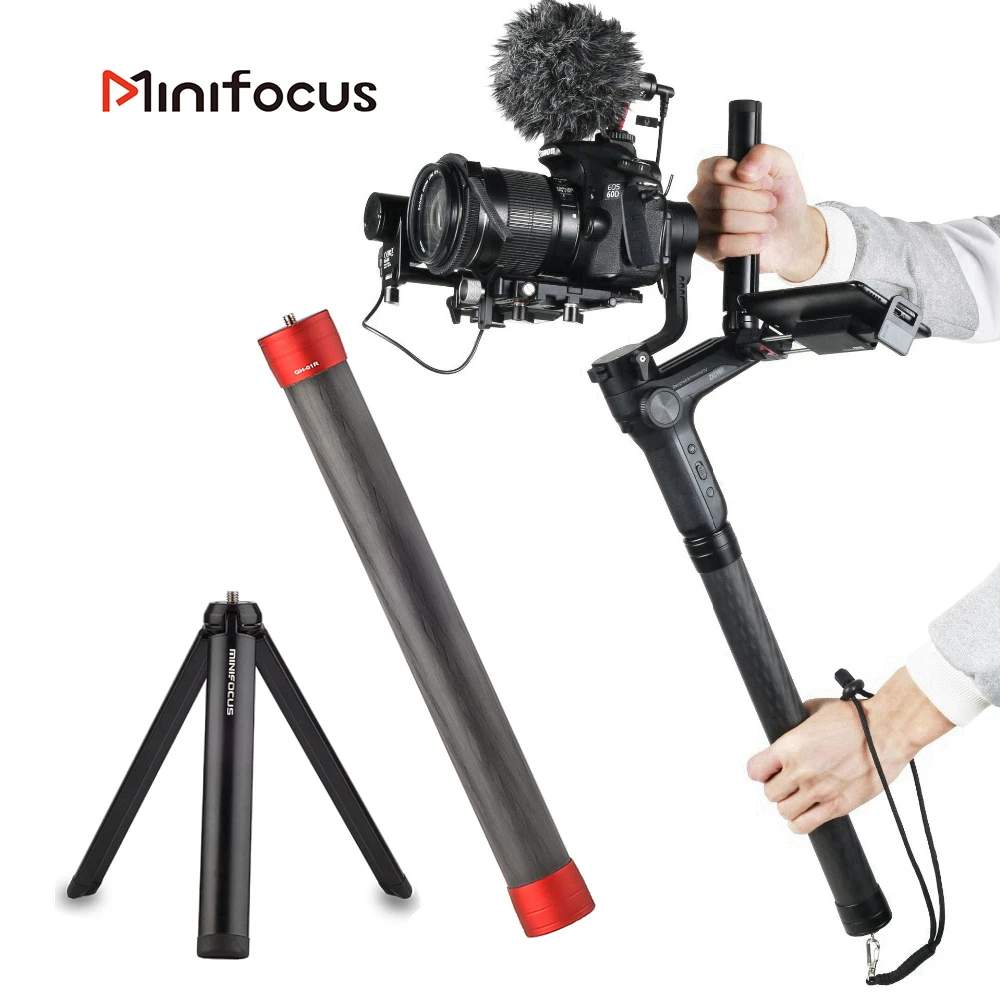 Удлинитель монопод из углеродного волокна, стержень для камеры DJI Ronin S SC Moza Air 2 AK4000 Zhiyun Crane 2 weebill lab 3