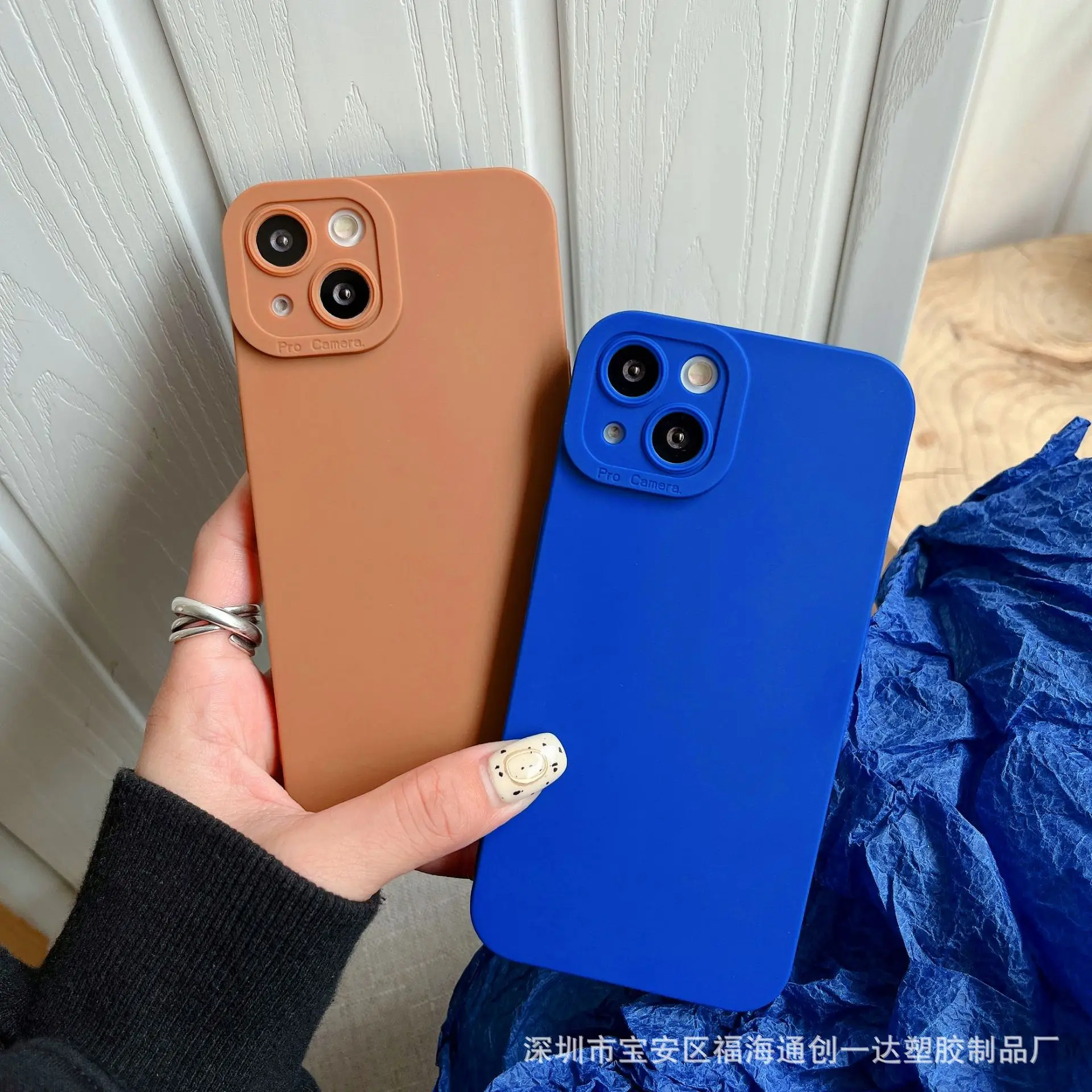 

Customized Klein Blue Angel Eye Lens Protective Case for Mobile Phone Case