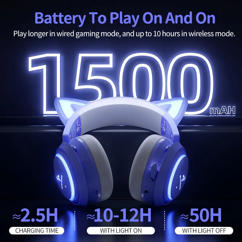 Игровые наушники SOMIC GS510 Flash RGB 3 5 мм/7 1/2 4G/Bluetooth Проводная беспроводная гарнитура