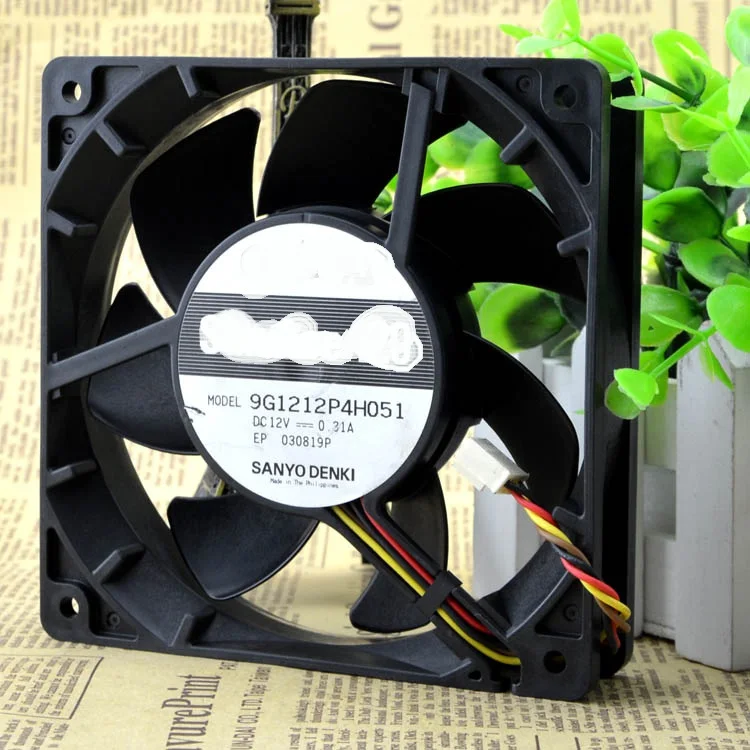

Brand new original 9G1212P4H051 12CM 12025 12V 0.31A 4 needle PWM fan chassis fan