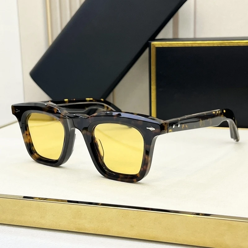 Солнцезащитные очки LECLAIR женские роскошные 2025 года мужские толстые квадратные