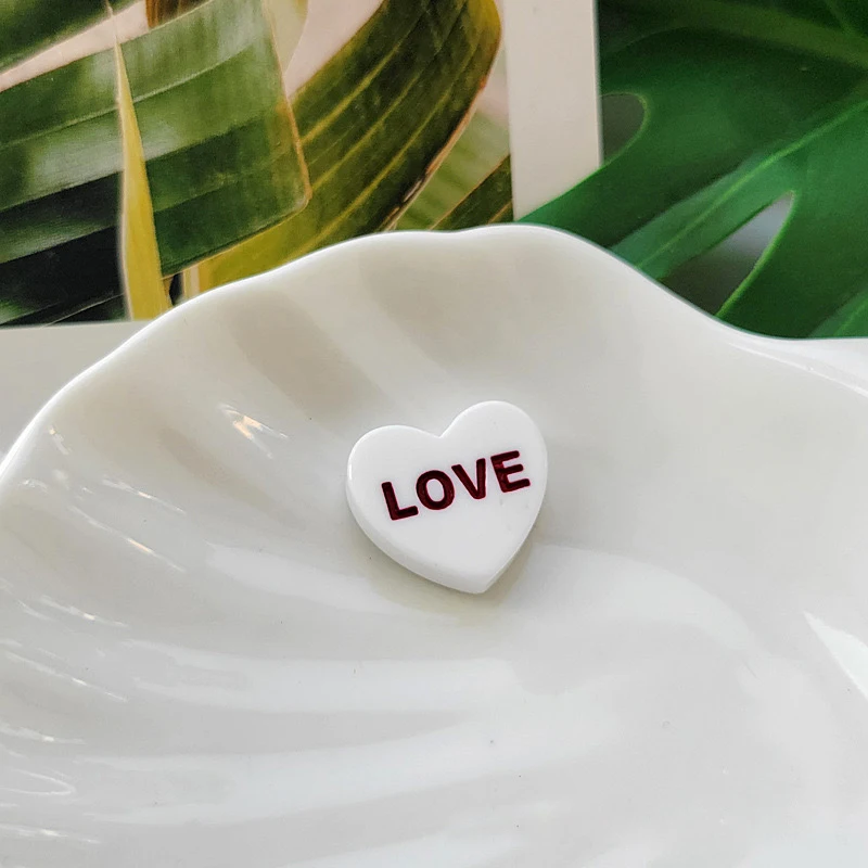 20 шт. новые милые буквы LOVE серия BE MIN скрапбукинг из смолы с плоским основанием