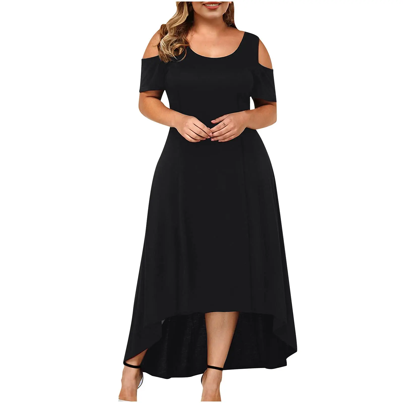 

Curvy Women Clothes Plus Size Dress for Party Gowns Sexy Off Shoulder Women Elegant Formal Gown Maxi Dresses Robe Femme Longue