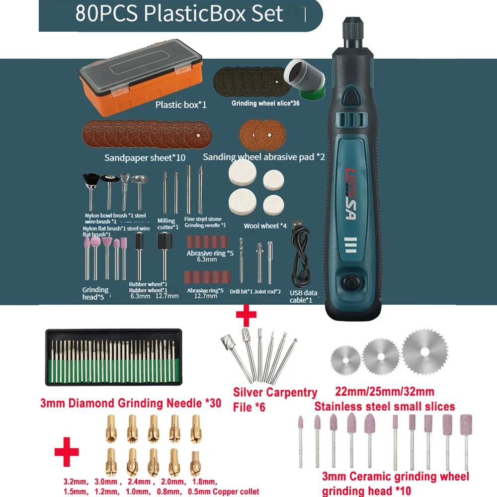 

Беспроводная мини шлифовальная машинка 3-скоростная