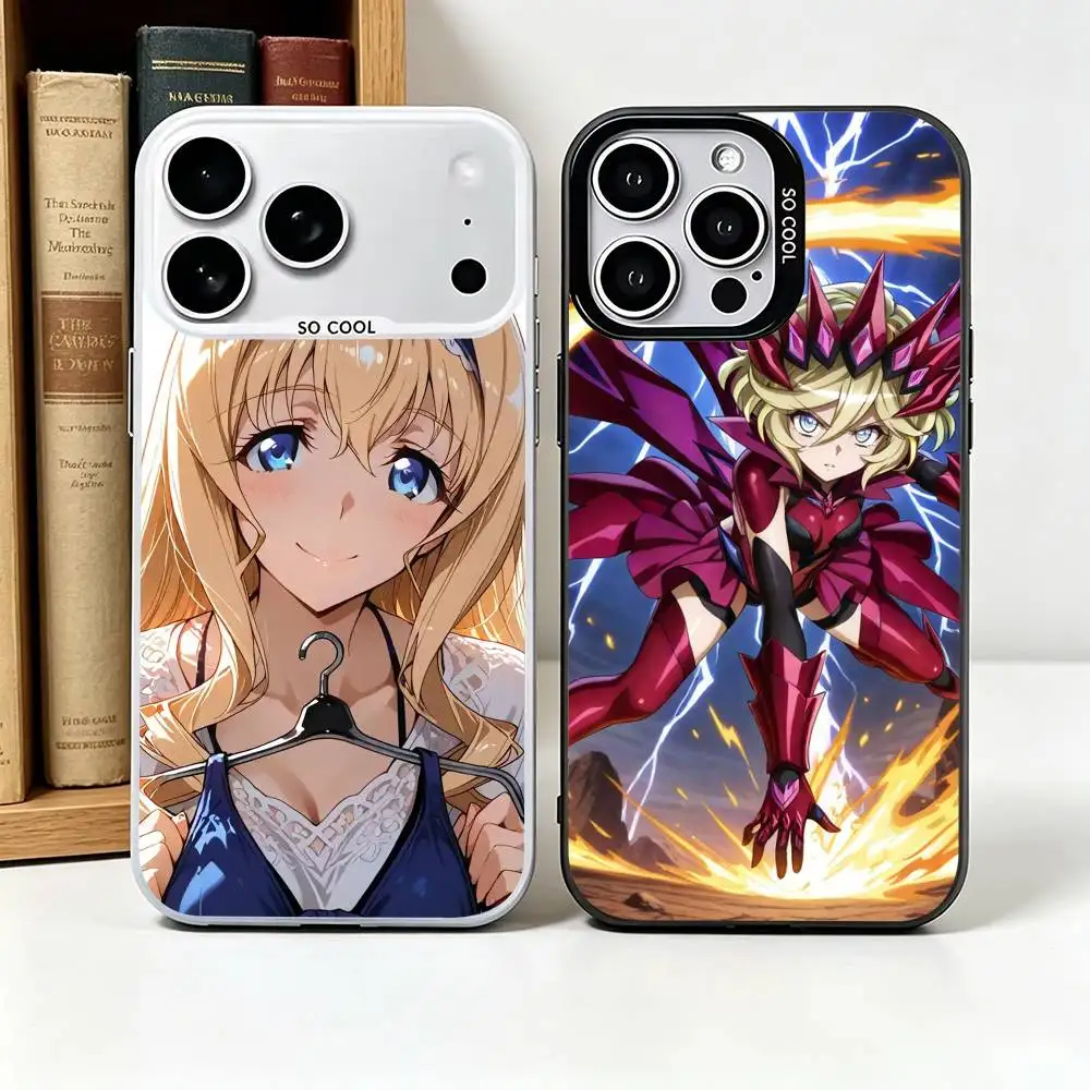 Фото Силиконовый цветной серебристый чехол-бампер Fire Infinite Stratos -s для iPhone 17, 16, 15, 14, 13, 12, 11 Pro Max, XS, 17 Air №1