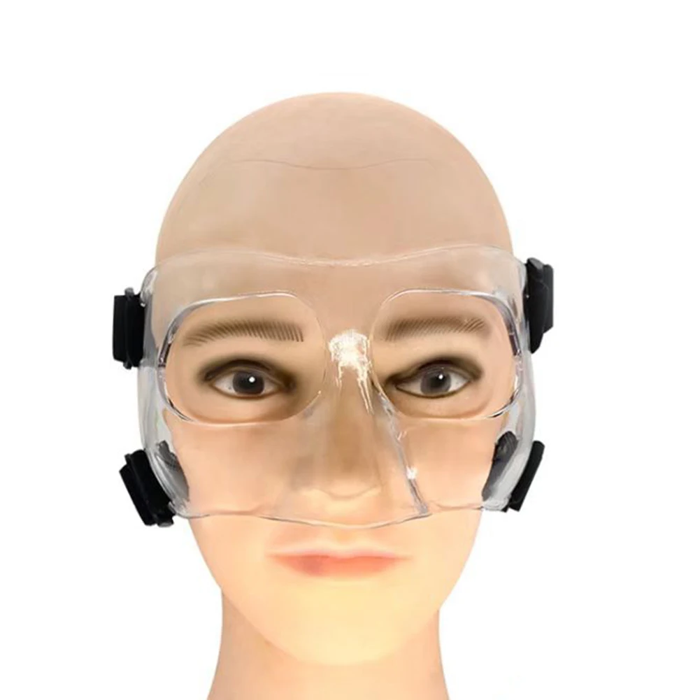

Basketball Mask Nose Guard Protector Adjustable Strap Anti-Collision Face Equipment For Basketball Volleyball Wrestling