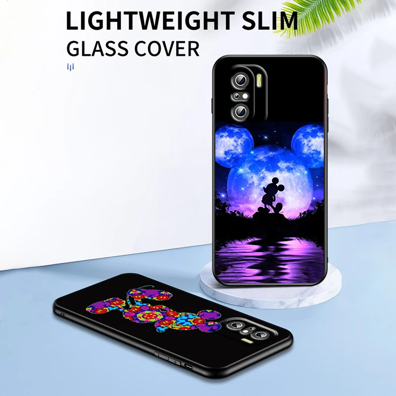 Модный чехол для телефона с изображением Микки-Мауса Xiaomi Redmi K50 K40 Gaming 10 10C 9AT 9A 9C 9T 8