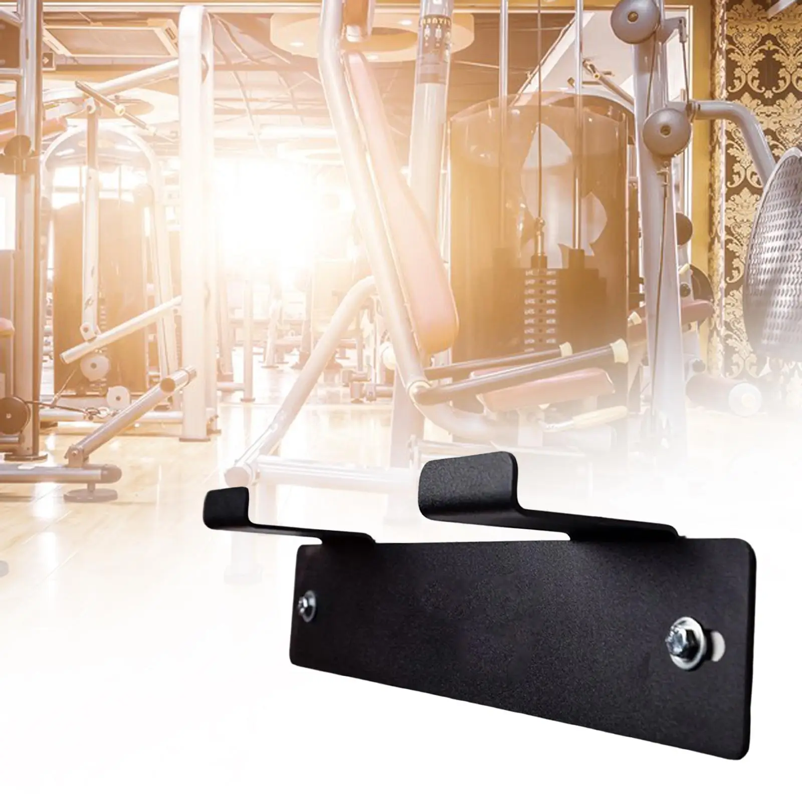 

Y Dip Station Holder Wall Mounted for Rowing Machines Gym Equipment Benches