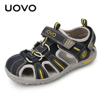 uovo brand 2022 summer beach footwear kids closed toe toddler sandals children fashion designer shoes for boys and girls 24 38