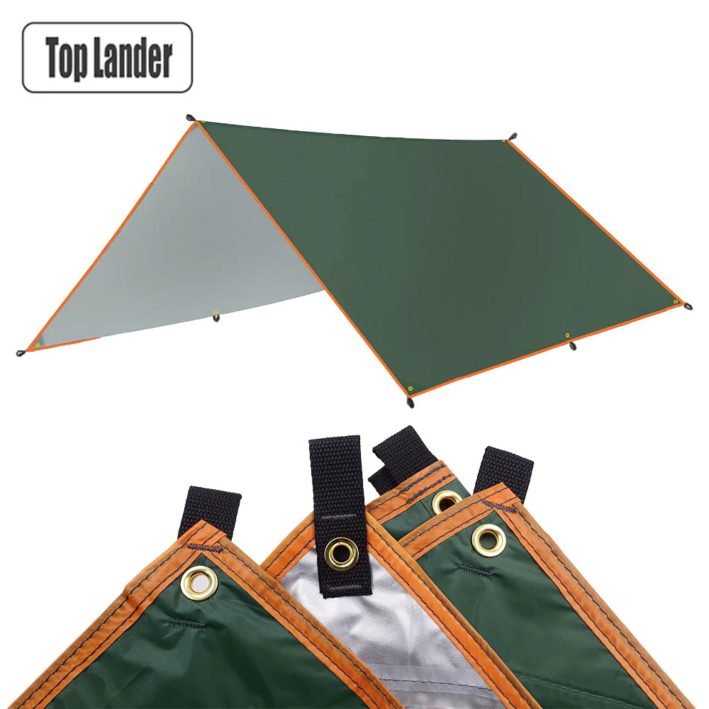 

4x3m 3x3m Awning Waterproof Tarp Tent Shade Ultralight Garden Canopy Sunshade Outdoor Camping Hammock Tourist Beach Sun Shelter